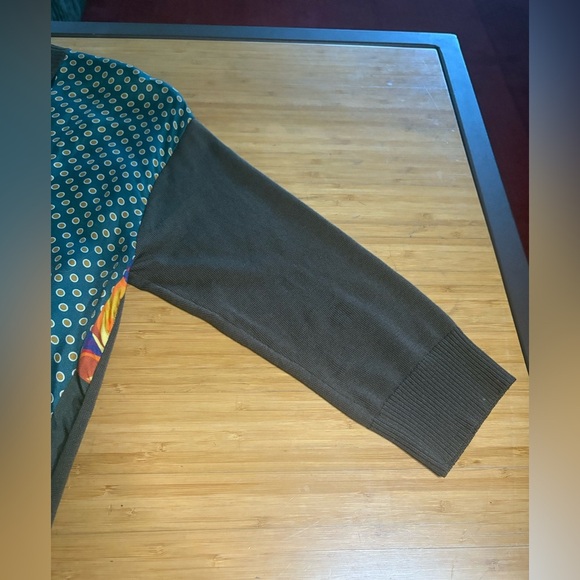 MaxMara Weekend- Multicolor Floral Sweater Silk Tunic. Size M - Picture 5 of 10